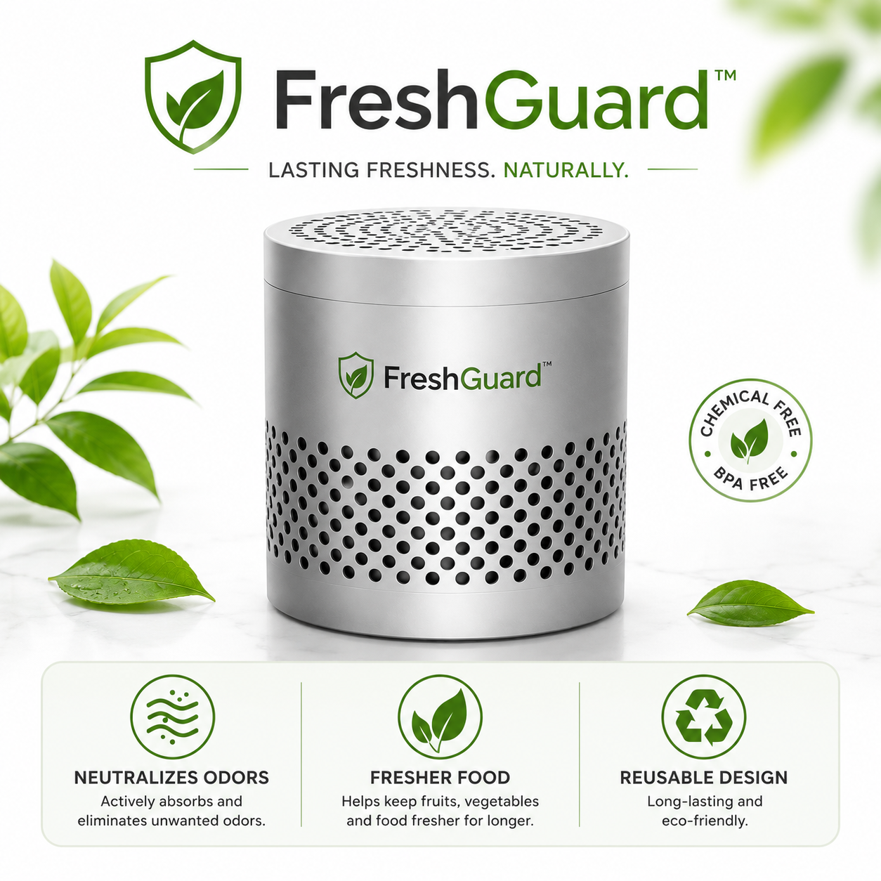 FreshGuard™ Fridge Purifier