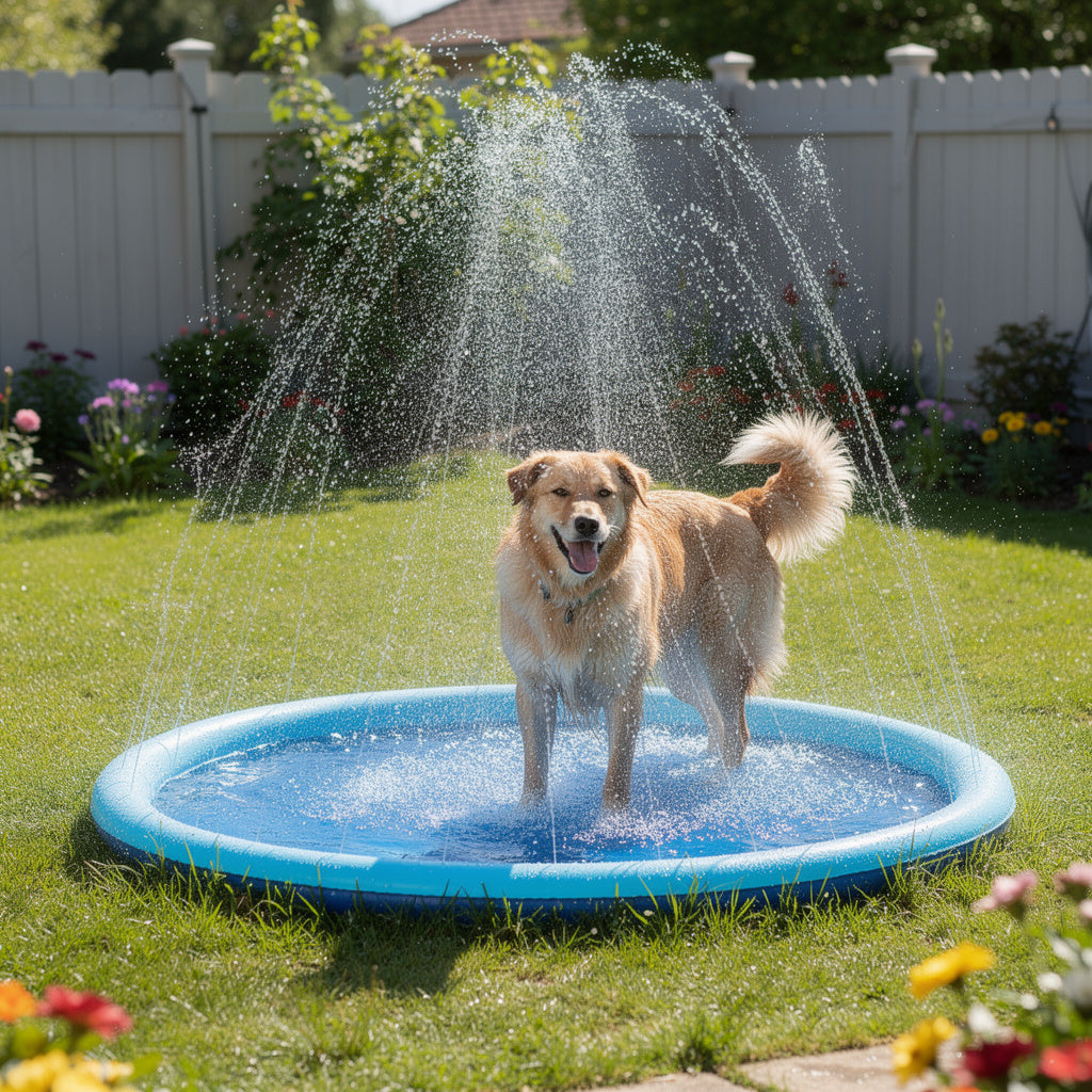 SplashPaws™ World's 1# Splash Pad For Dogs